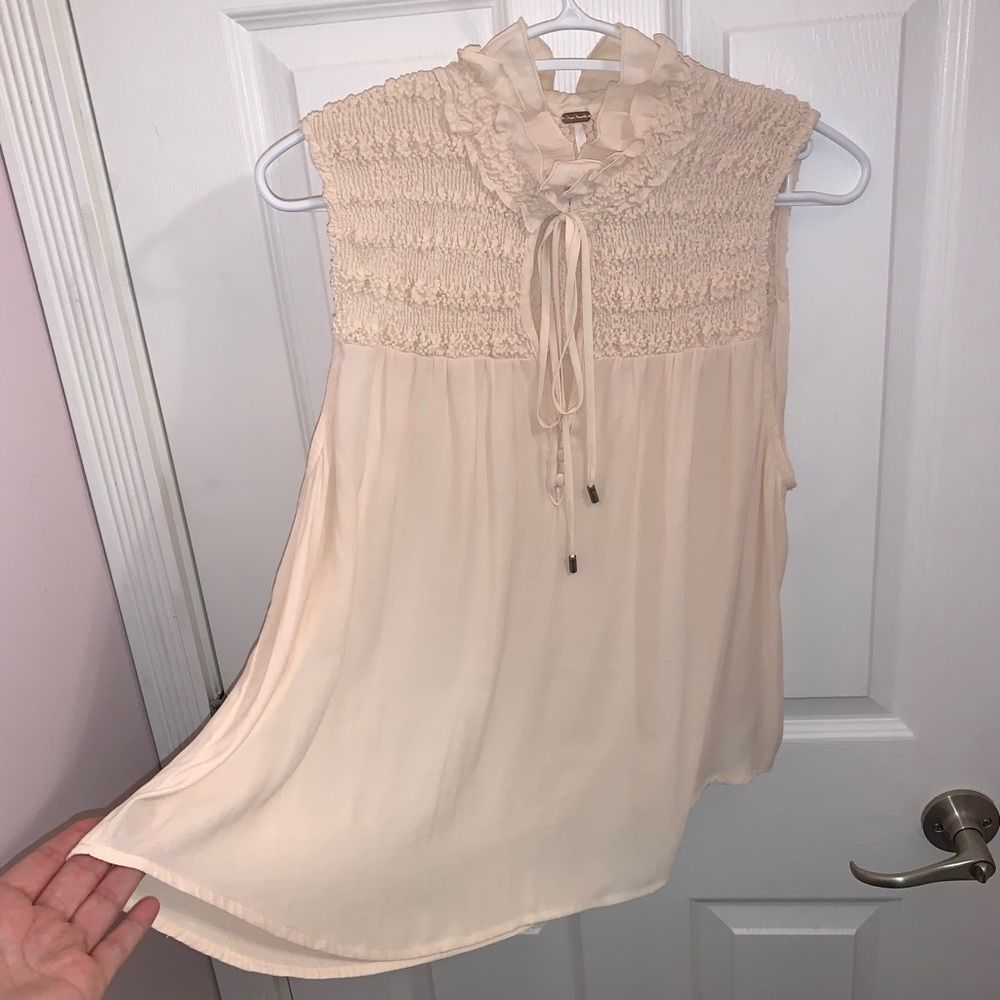 Free People sleeveless blouse